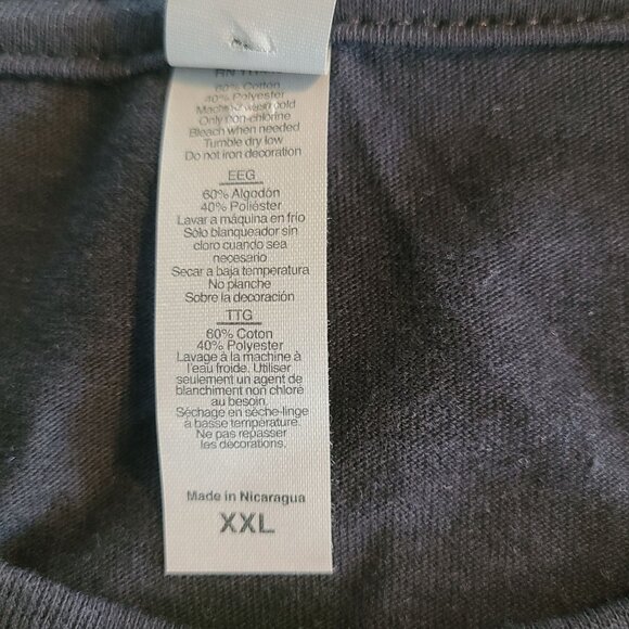 Eforms Silencer Shop Black Graphic Mens Tshirt XXL - Picture 6 of 7